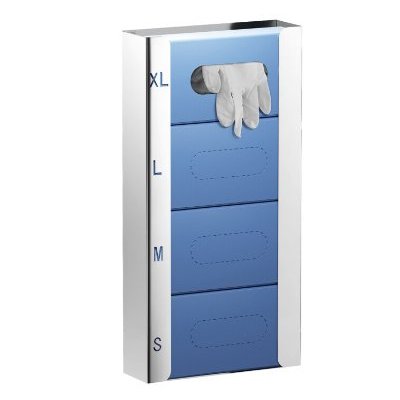 Handschoen dispenser RVS quatro