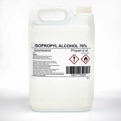 Alcohol isopropyl 5 Liter 70%