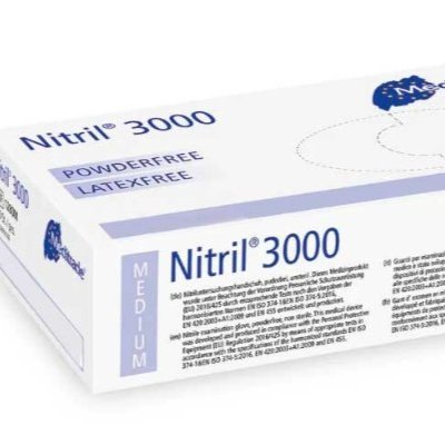Nitril 3000 handschoenen - wit- 100 stuks