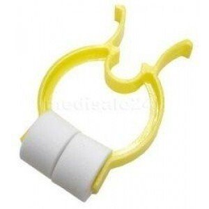 Plastic disposable neusklemmen met - 5 stuks foampad