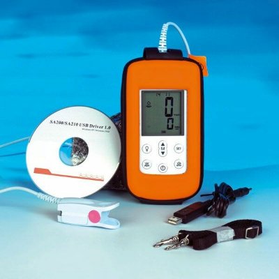 RESQ meter vingerpulsoximeter, saturatiemeter,