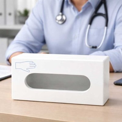 Design handschoenendispenser wit