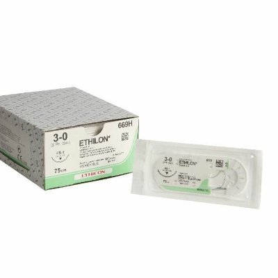 Ethilon hechtdraad 3-0 (FS-1) 669H 36 stuks
