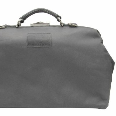 Conincksbergh Avicenna Leren Dokterstas / Aktetas – Anthraciet, Klassiek, Professioneel, Handgemaakt