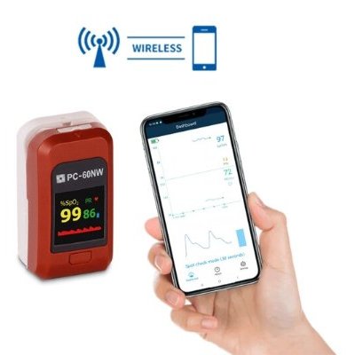 Saturatiemeter, oximeter PC-60NW