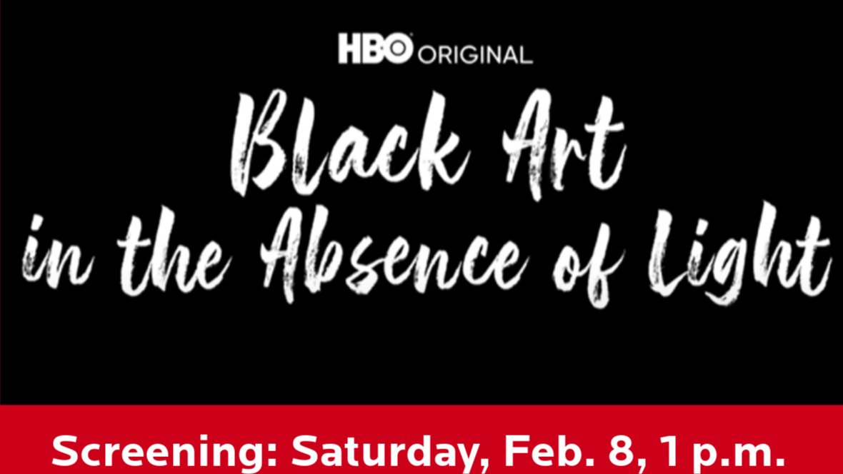 black art film card
