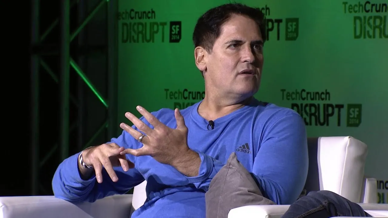 mark cuban at techcrunch disrupt 