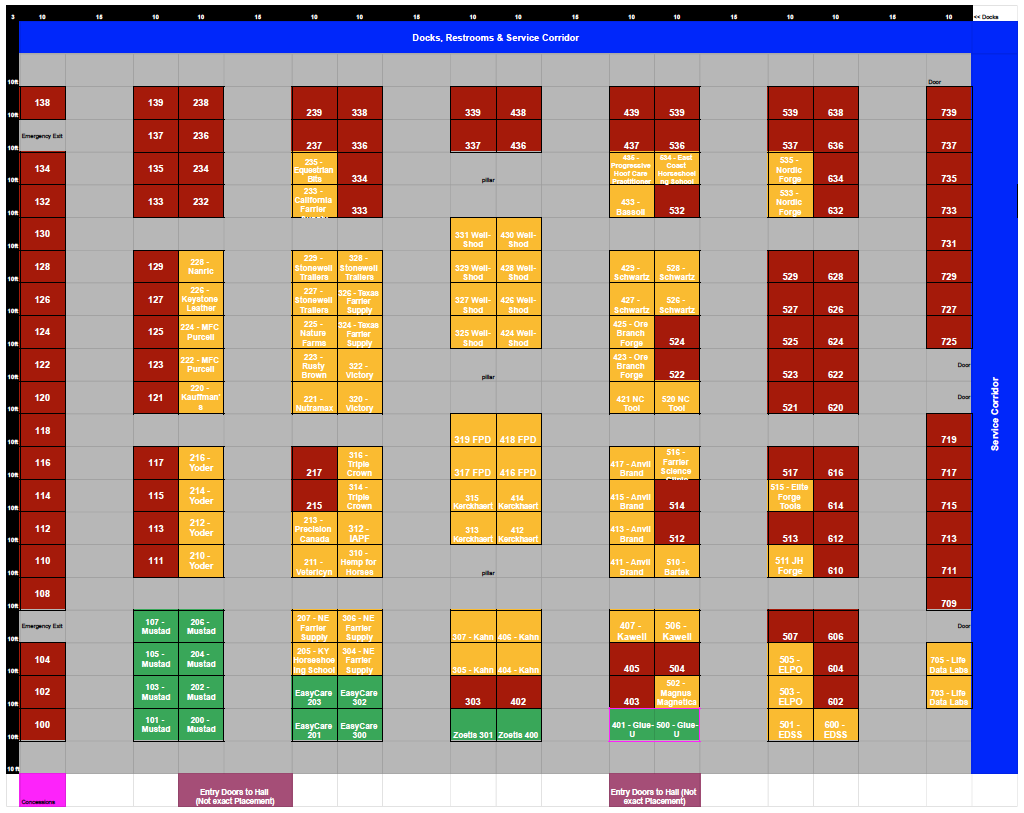 Trade Show Floor Plan