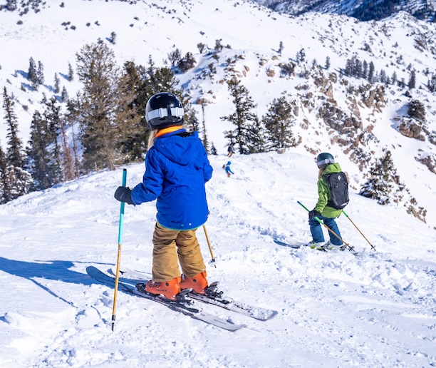 skiing and snowbaording