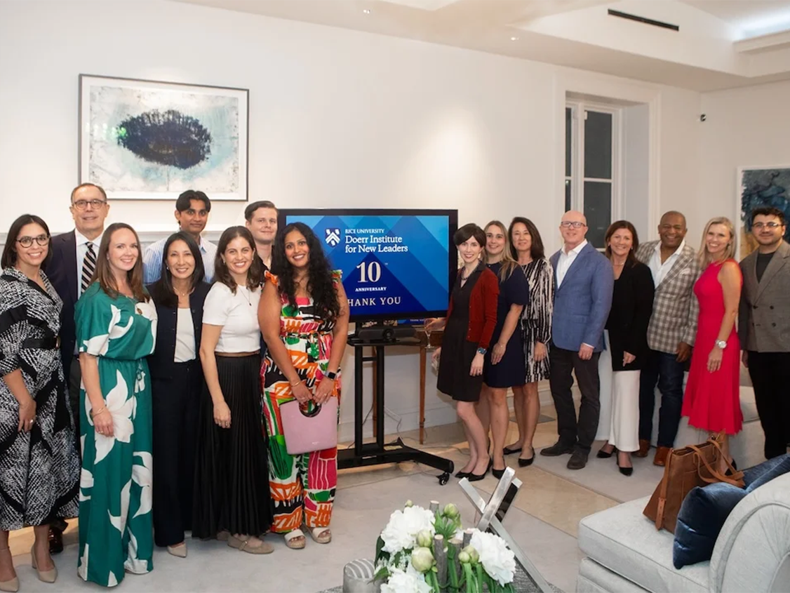 Doerr Institute celebrates 10 years of shaping leaders for greater good