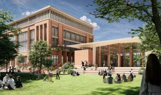 ‘A new chapter’: Rice breaks ground on Moody Center Complex for Student Life