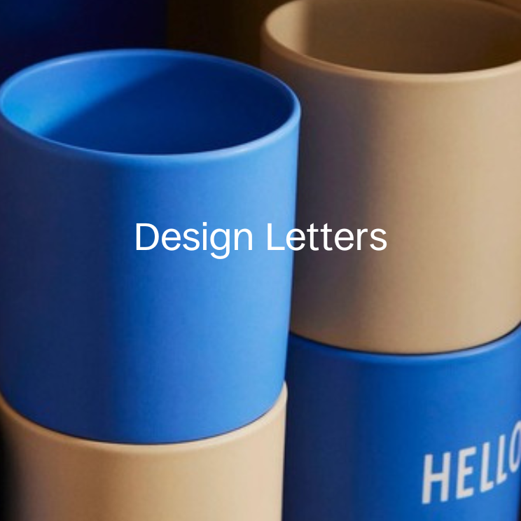 Kubki Design Letters