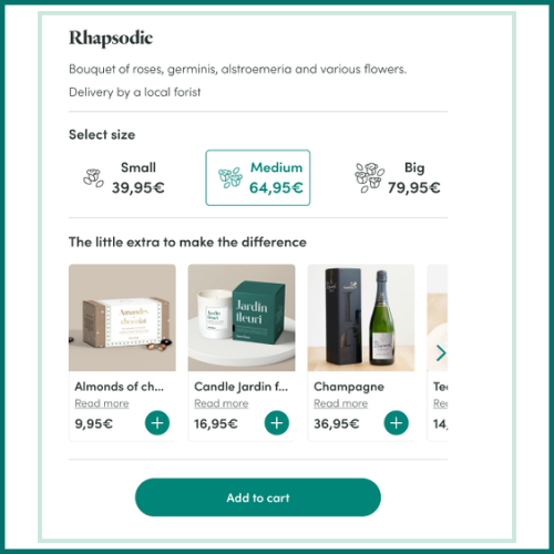 Nouvel encart Accessoires du catalogue digital