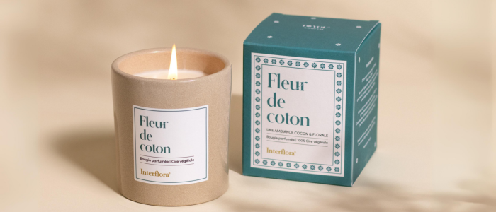 La nouvelle bougie Interflora