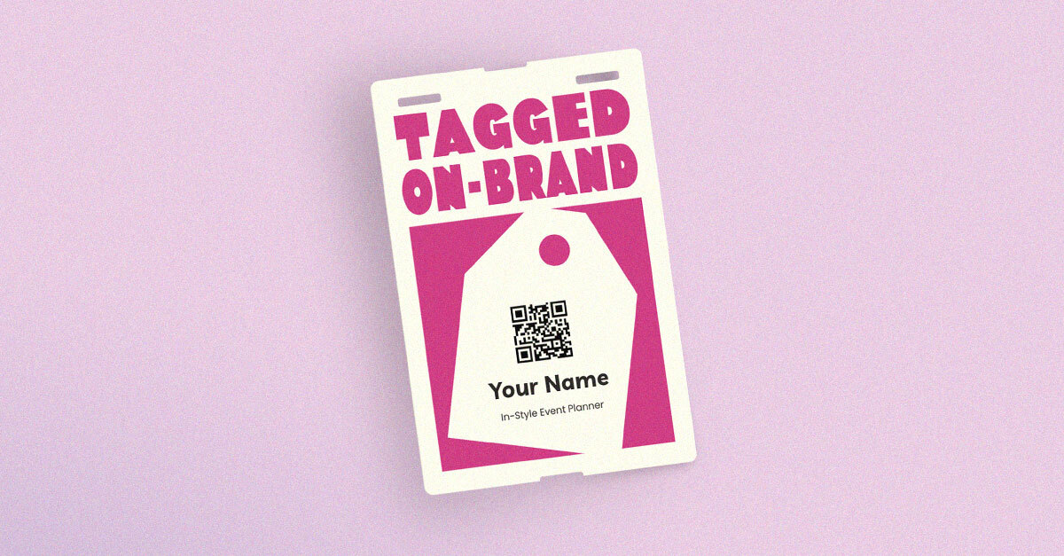 Custom Event Badges, conference lanyards, and badge sleeves for corporate conferences, promotional events, and trade shows within the retail and wholesale industry.