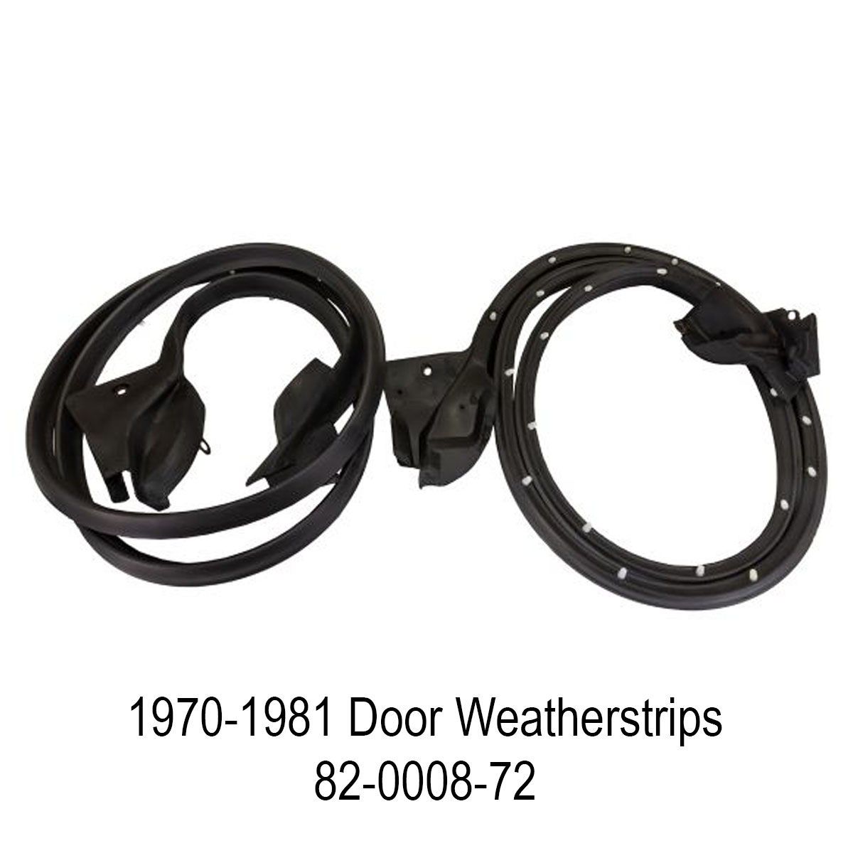 82-0008-72 Door Weatherstrips