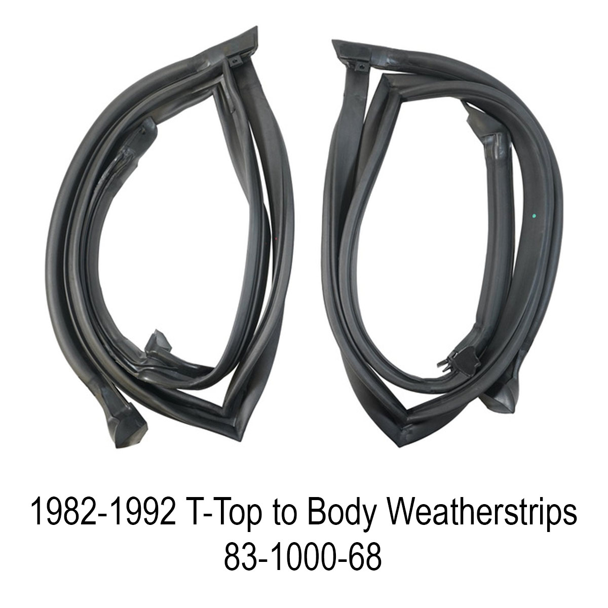 83-1000-68 T-Top to Body Weatherstrips