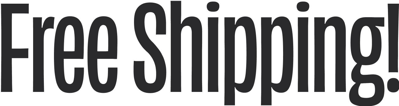 Free Shipping!