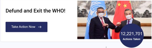 Defund and Exit the WHO