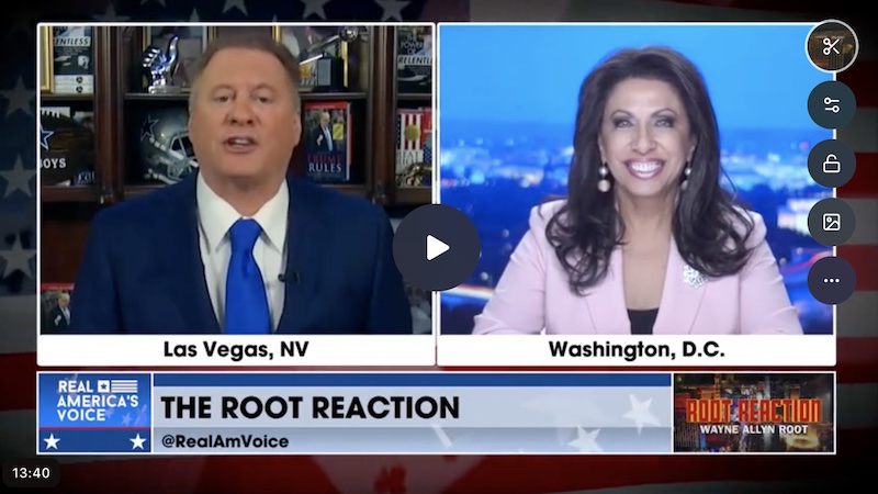 Brigitte Gabriel Joins Wayne Allyn Root