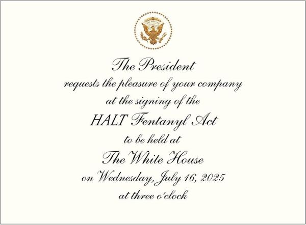 Whitehouse Invitation