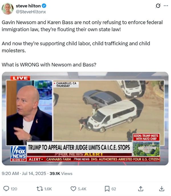 Steve Hilton Twitter