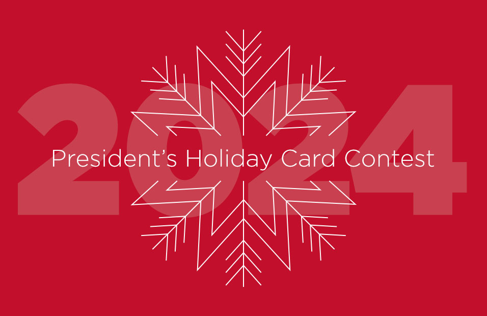 President's Holiday Card Contest