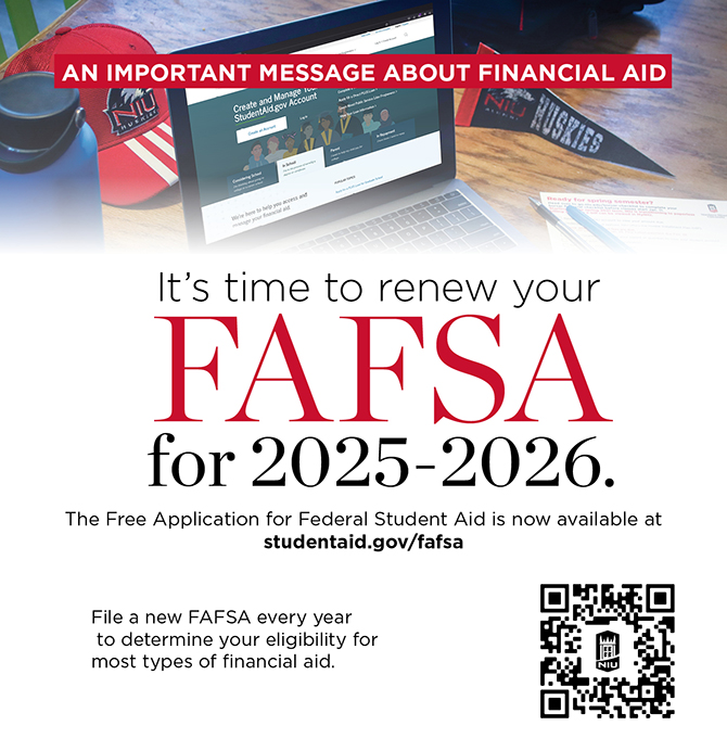 Renew your FAFSA for 2025-26.