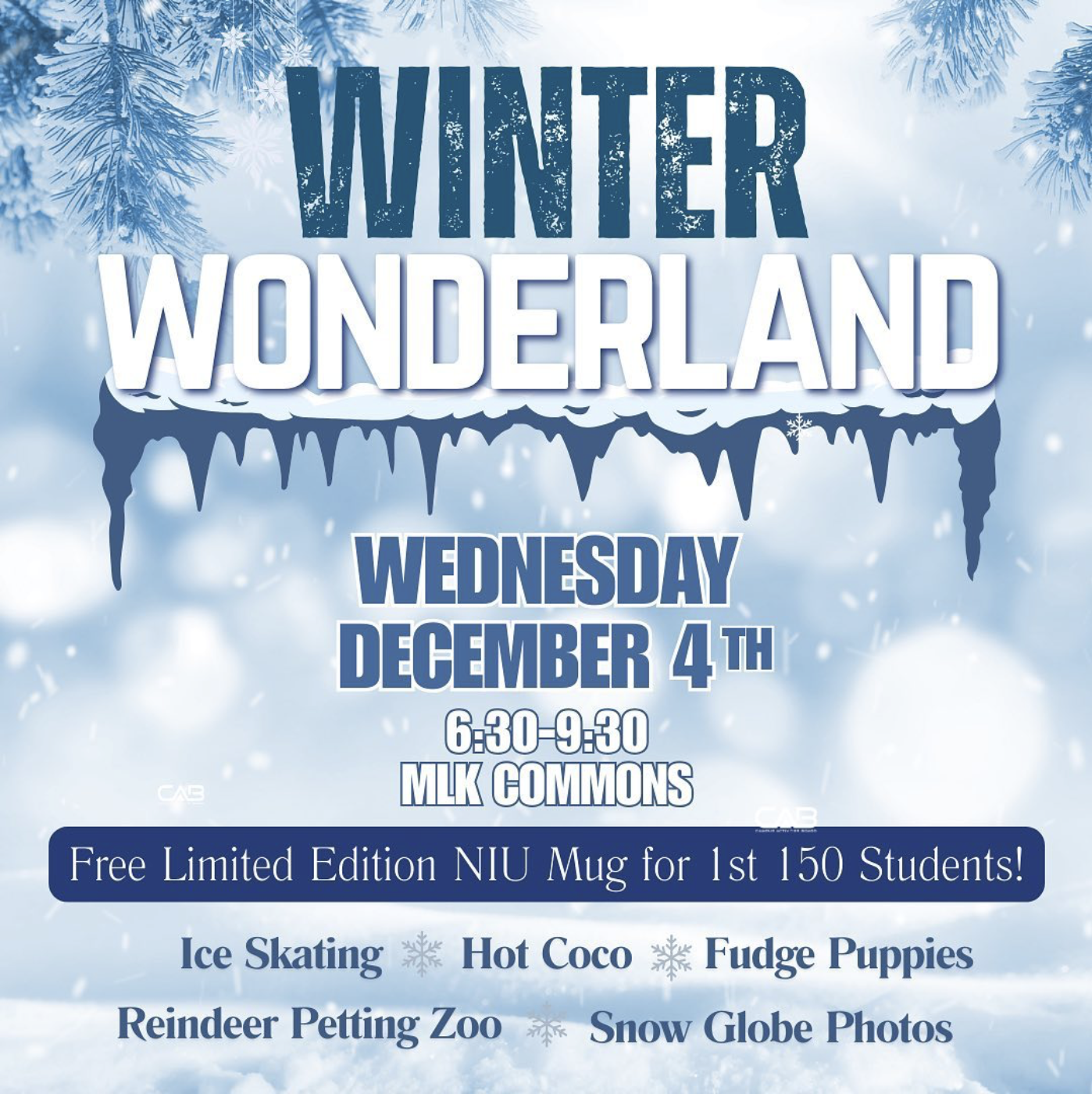 CAB Winter Wonderland event