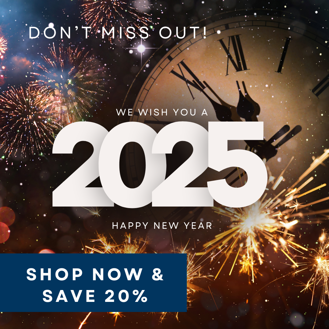 Happy New Year!  Save 20%!