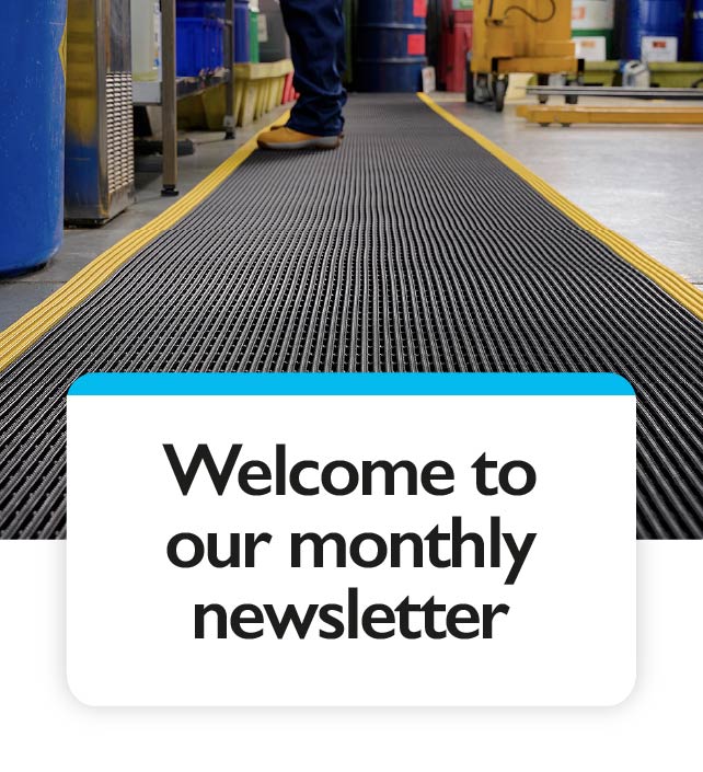 Welcome to our monthly newsletter