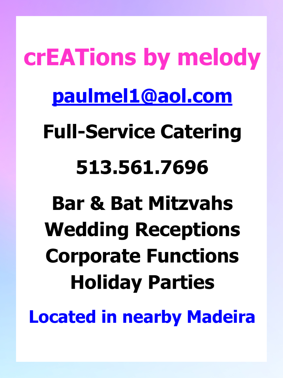 crEATions by Melody