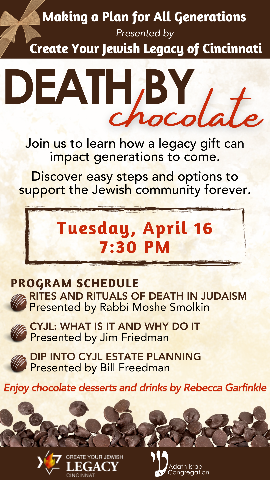 Coming Up @Adath - Adath Israel Congregation