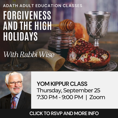 Rabbi Wise Classes