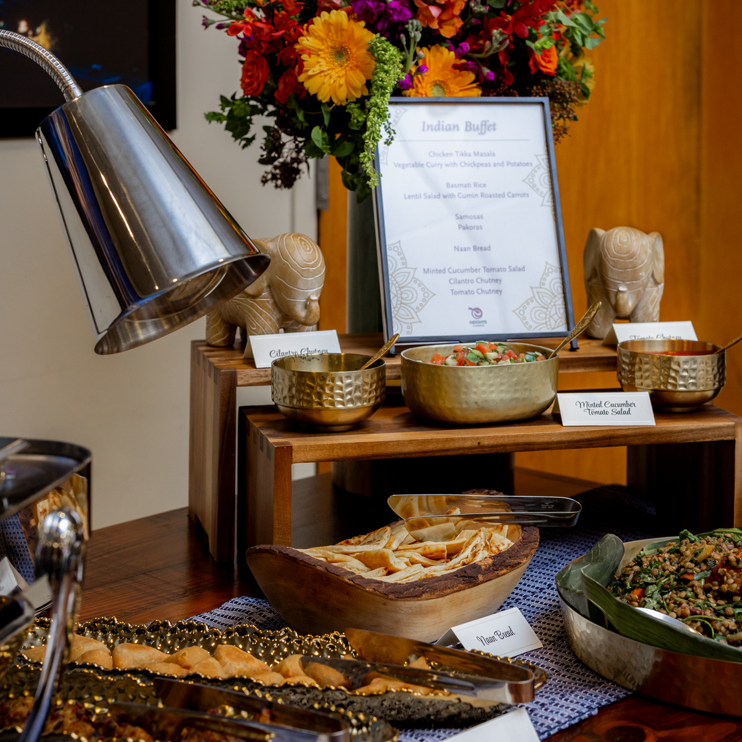 heights catering indian dishes