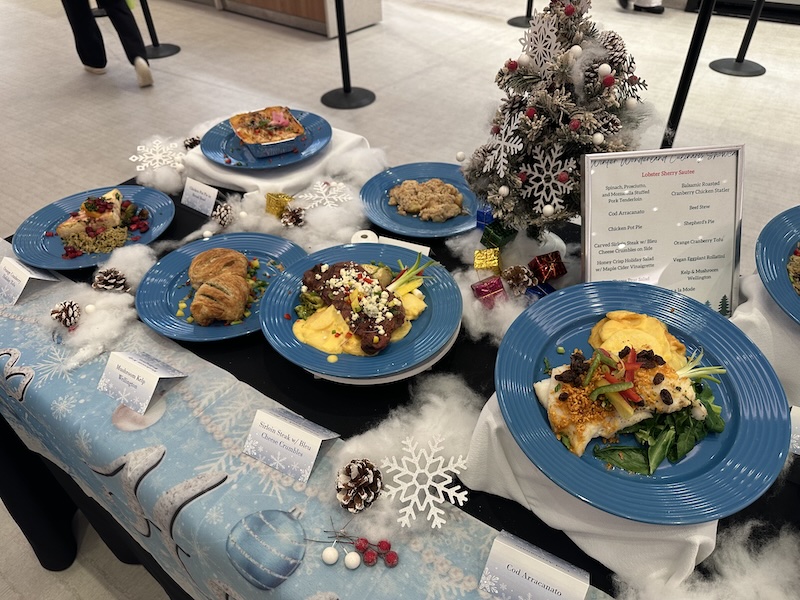 winter wonderland dishes