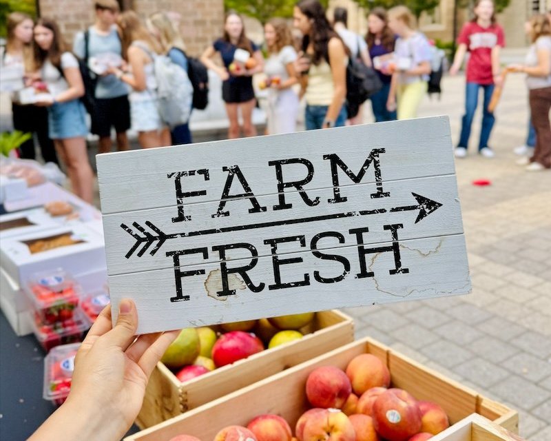 farm fresh sign