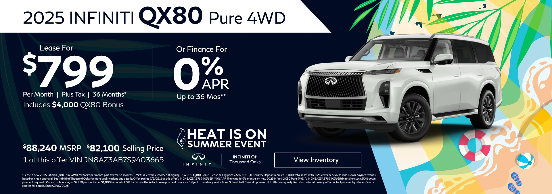 INFINITI Thousand Oaks New Car Specials