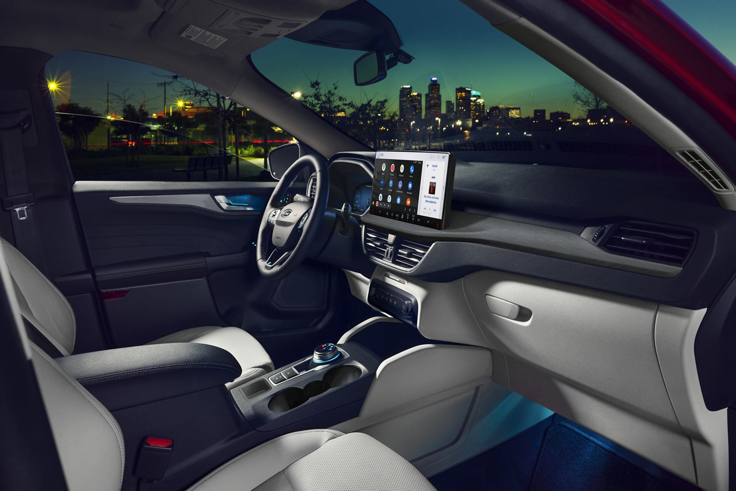 Interior del Ford Escape 2024