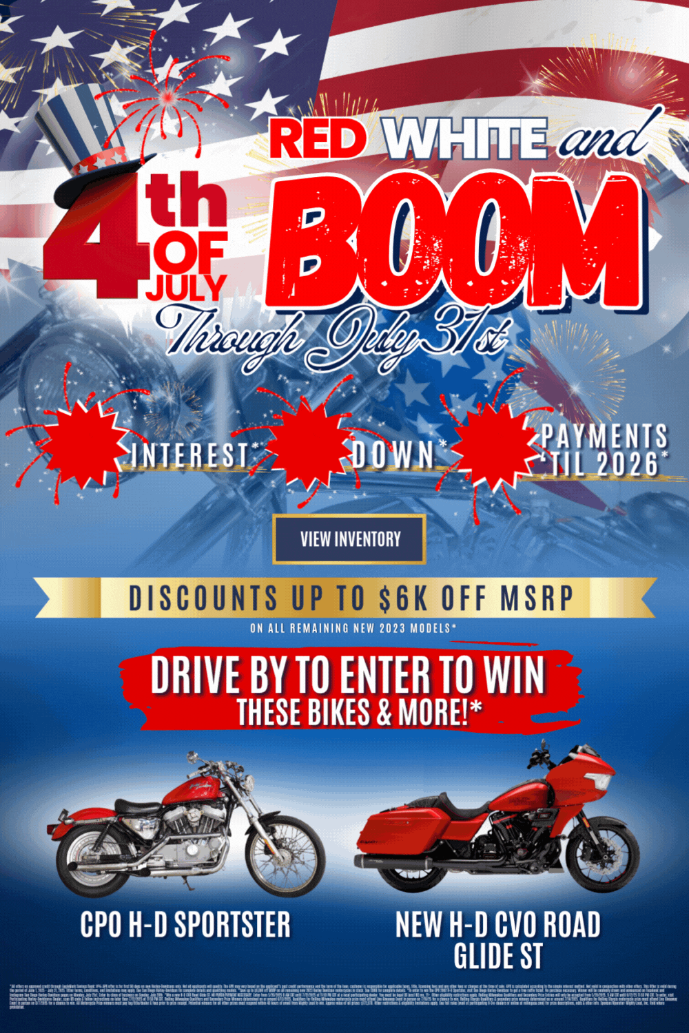 Red White Boom Event
