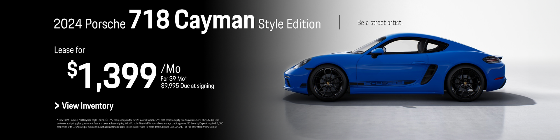 2024 Porsche 718 Cayman