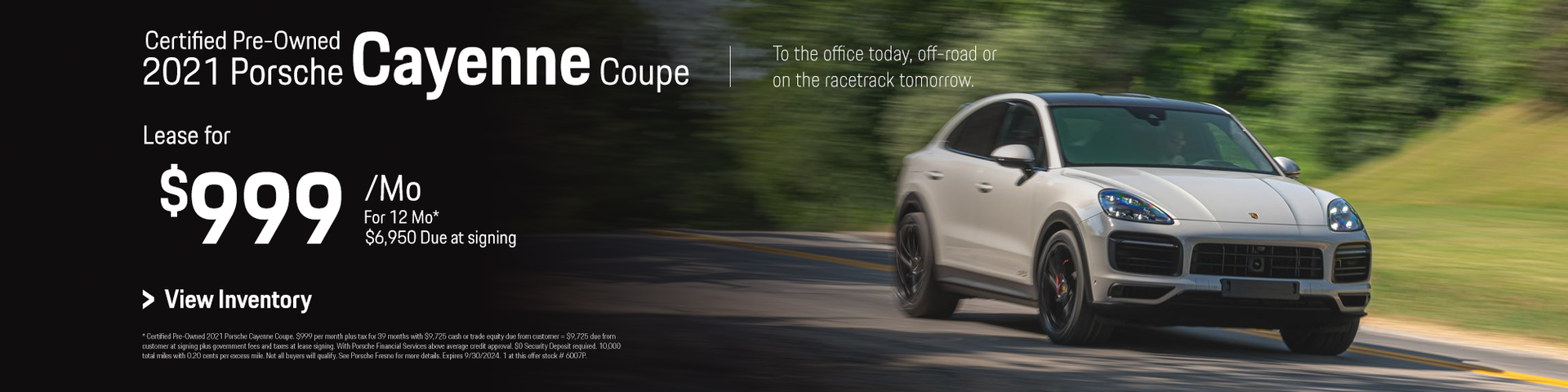 2021 Porsche Cayenne Coupe
