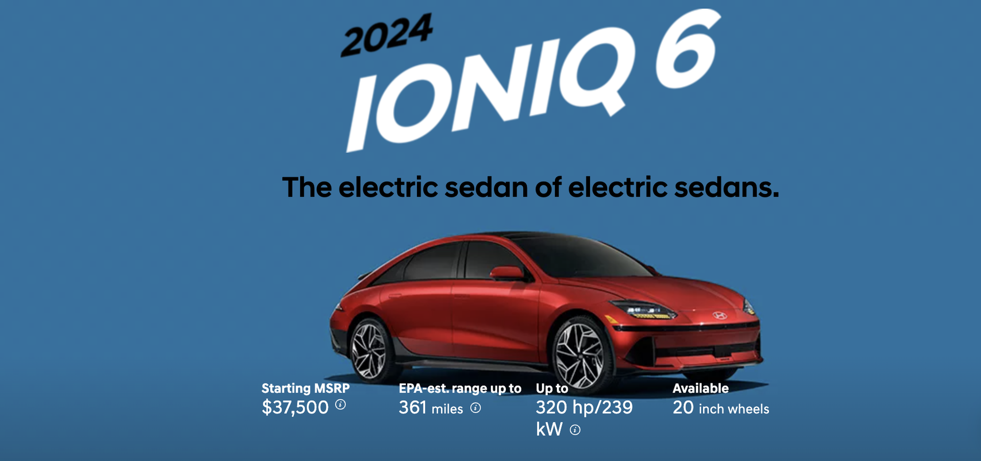2024 Hyundai IONIQ 6 Near Canton