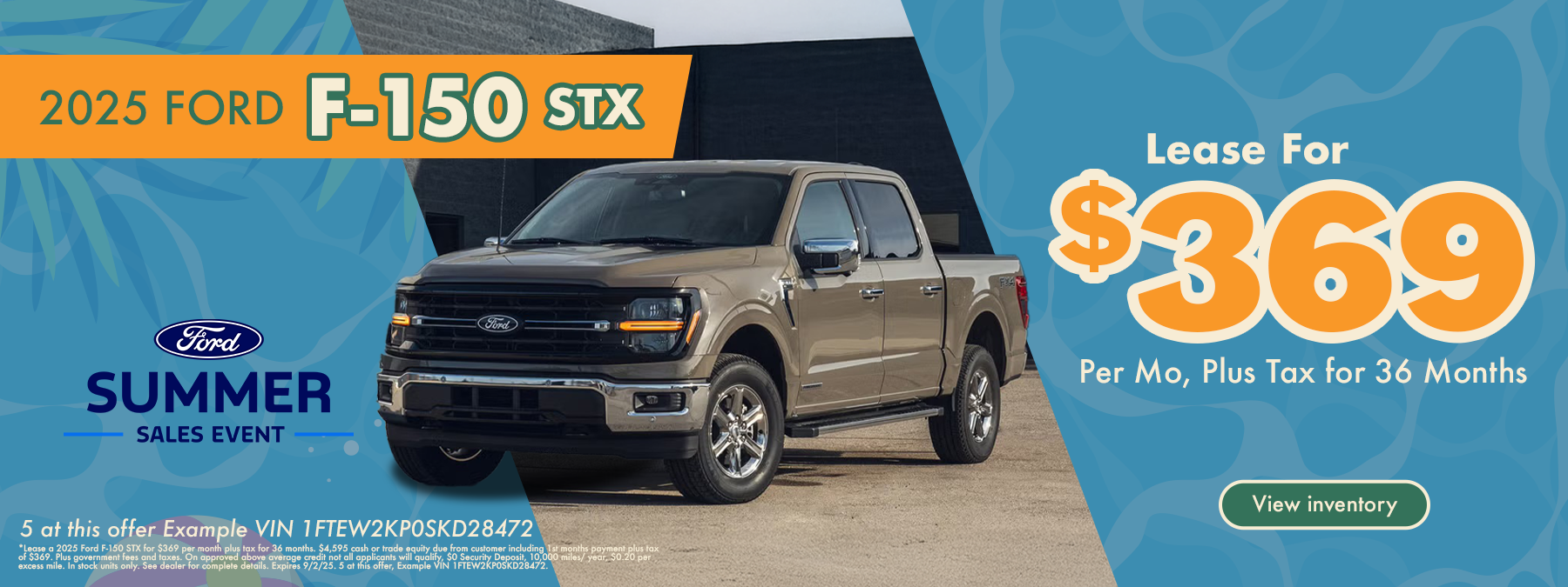 Citrus Ford Ontario Lease Specials