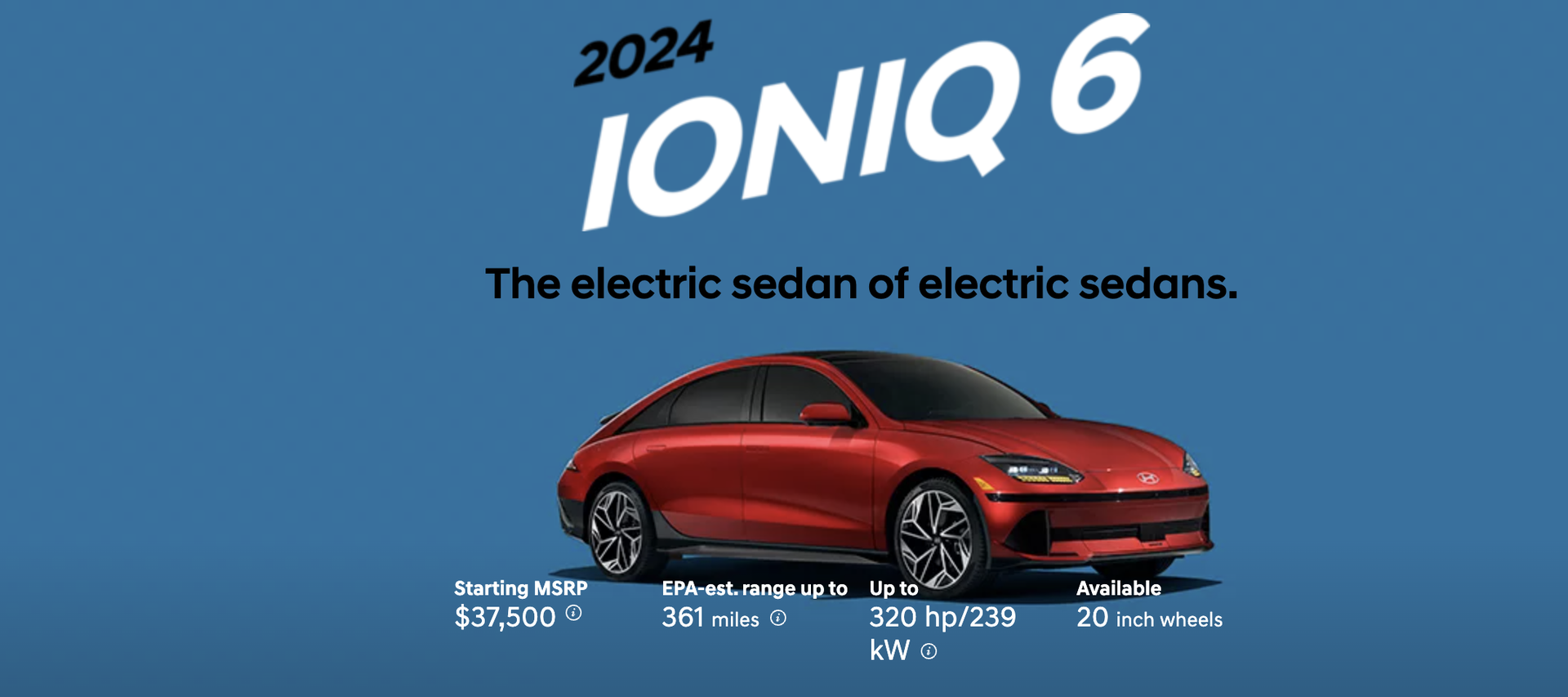 2024 Hyundai IONIQ 6 Near Granbury