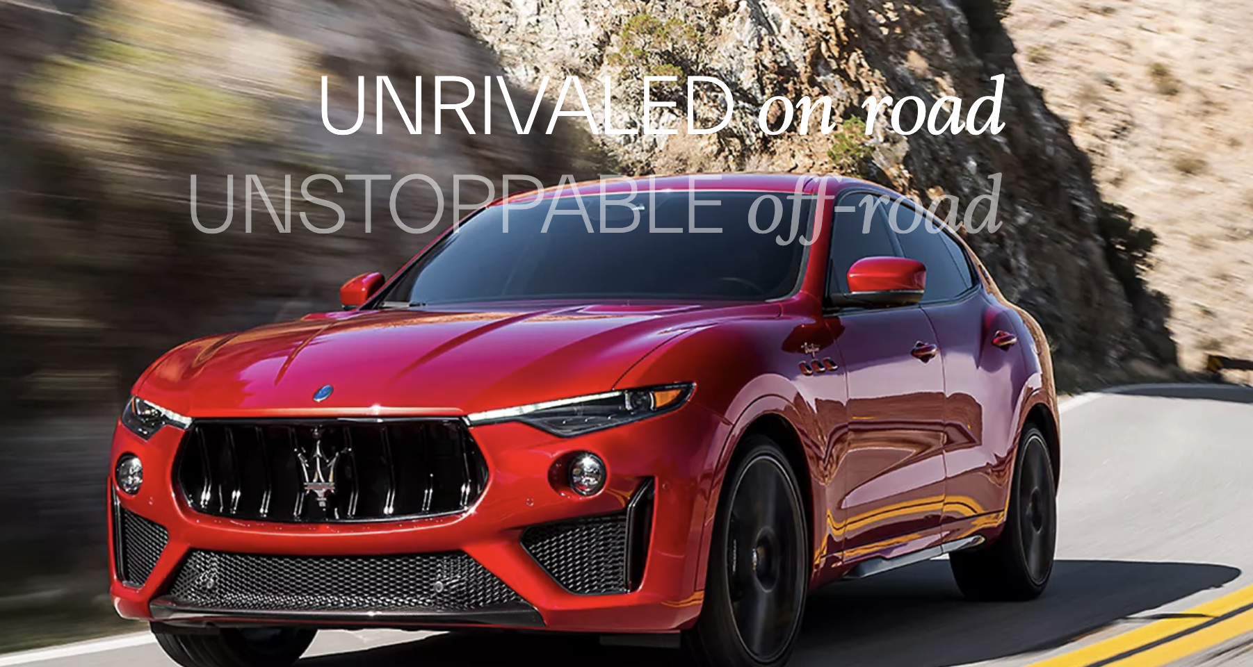 Black Friday Maserati Levante Speicals 