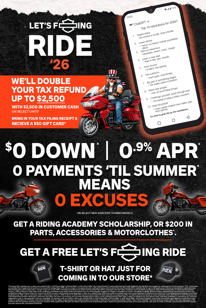 Let's F-ing Ride 2026 Promos