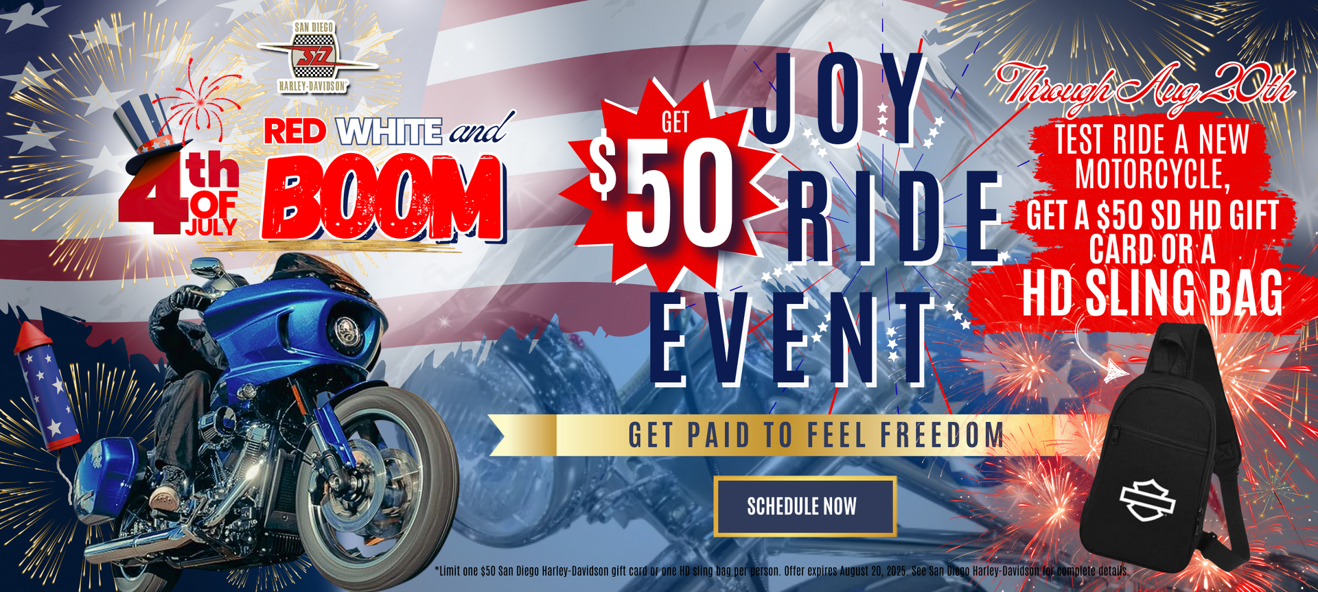 Get paid to feel freedom