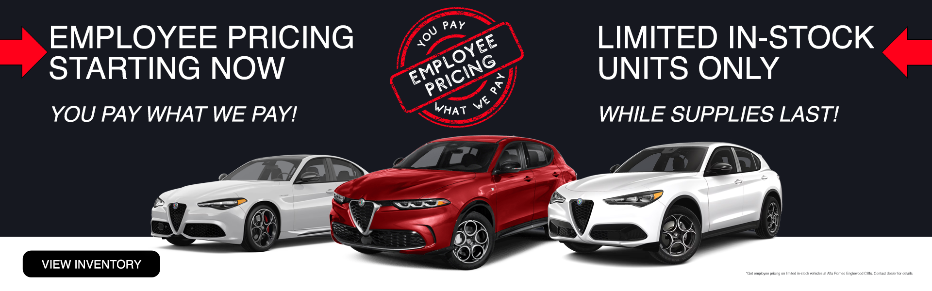Employee Pricing