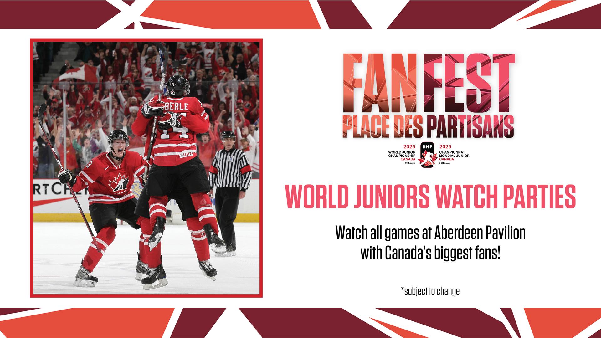 Fan Fest canada watch party